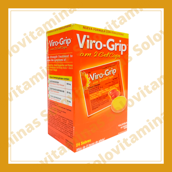 Viro Grip GEL CAPS AM 24 Sobres