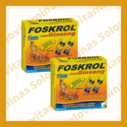 FOSKROL con Ginseng Vial Bebible 20 Viales 2 PACK