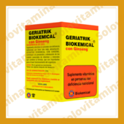 GERIATRIK Biokemical con Ginseng 100 Cápsulas