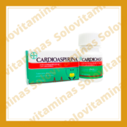 CARDIOASPIRINA 81 mg 30 Tabletas