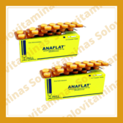 ANAFLAT 50 mg 40 Tabletas masticables 2 PACK