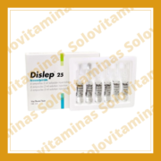 DISLEP 25mg Inyectable 6 Ampollas de 2ml